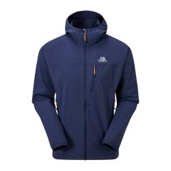 MOUNTAIN EQUIPMENT Echo Hooded Jacket Men's Medieval Blue